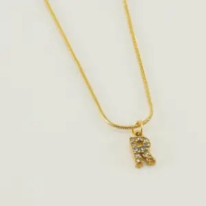 Gold Letter R / 18K