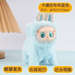 Blue-[silicone face] opp bag / 15cm