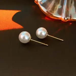 Silver Needle-Imitation Pearl 8mm