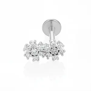 Silver / Average Size / 4#