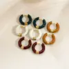 Wholesale Ion Plating (IP) Round 304 Stainless Steel Sweet Waterproof Non Tarnish Earrings