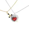 Wholesale Jewelry Casual Elegant Lady Geometric Heart Shape 304 Stainless Steel Copper Plating Necklace Cuban Link Chain Curb Chain Cable Chain