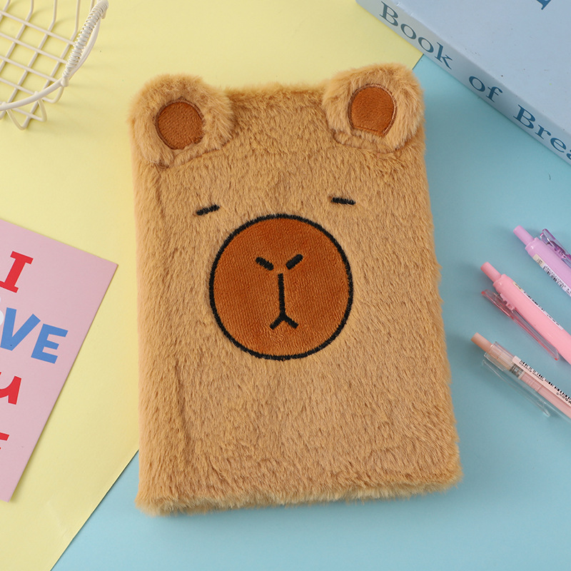 Wholesale Cartoon Plush Notebook Gift