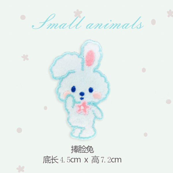 Wholesale Self-Adhesive Patch Cloth Sticker Cute Cartoon Embroidery Children's Schoolbag Clothes Pants Decorative Down Jacket Repair Holes