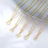 Wholesale Real Gold Plated Constellation 304 Stainless Steel Simple Style Classic Style Waterproof Non Tarnish 304 Stainless Steel Pendant Necklace
