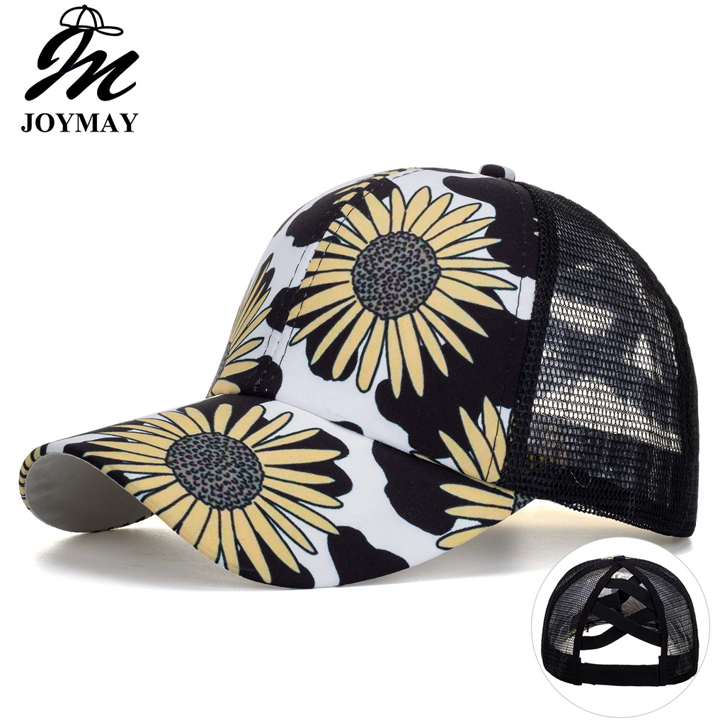 Wholesale Cross-border AliExpress Amazon ebay new suower double cross net cap baseball cap Women's sun hat B996