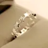 Wholesale Copper Inlaid Zircon Star Artificial Gemstones Copper Rings