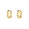 PVD Coated Real Gold Plated 18K Gold Star 304 Stainless Steel Simple Style Waterproof Non Tarnish Earrings
