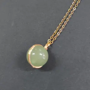 Green Aventurine / Silver