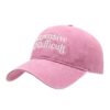 Wholesale European and American Trendy Fashion Soft Top Face-Slimming Baseball Cap with Letter Embroidery, Casual Sun Protection Hat