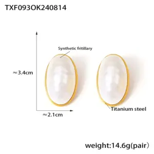 Txf093-Gold Earrings