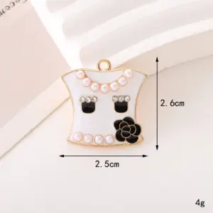 D895 Plum Blossom Clothes (White) / Diy Ornament