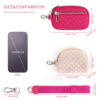 oly-75b272643769f5b6a1d532a65f708533 Wholesale in stock lulu with multi-functional fashion ladies wristlet rtable simple bank card mini coin purse