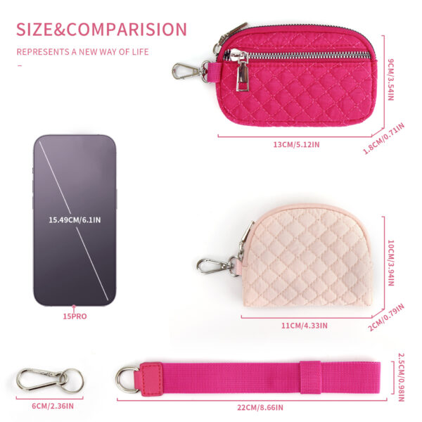 oly-75b272643769f5b6a1d532a65f708533 Wholesale in stock lulu with multi-functional fashion ladies wristlet rtable simple bank card mini coin purse