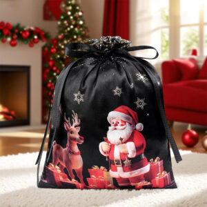Satin christmas candy bag-2;20*25cm (single bag size)