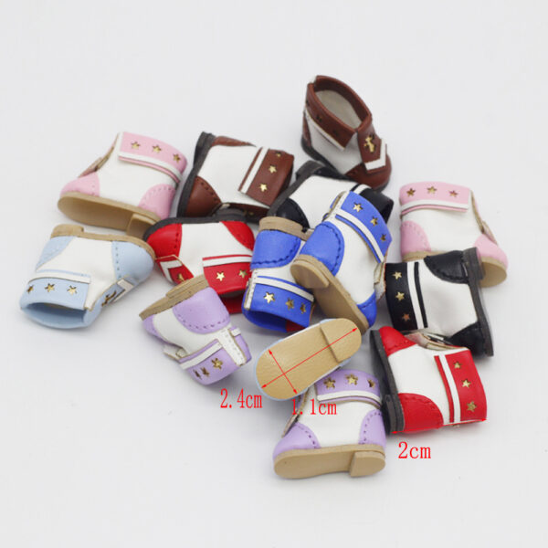 Wholesale baby shoes ob11 baby clothes navy leather boots baby shoes girl shoes