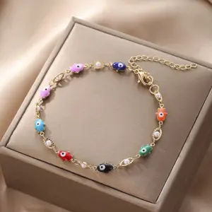 Colored Devil's Eye Bracelet