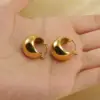 oly-75ca67d5b1a184db19b86f97cdf8fa04 Wholesale PVD Coated 18K Gold Plated Geometric 304 Stainless Steel Retro Waterproof Non Tarnish Earrings