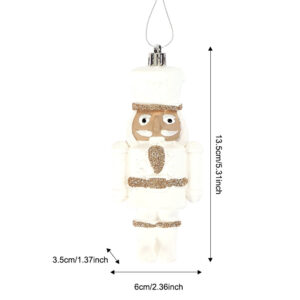 Walnut Soldier Pendant (White)
