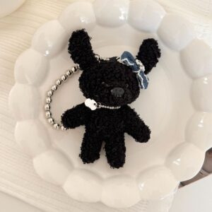 Black Denim knot bunny