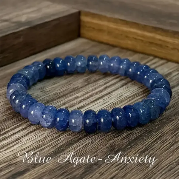 Handmade Beaded Bracelet XiYun TK Lapis Lazuli Aquamarine Agate Green Agate Abacus Beads Jewelry For Men And Women