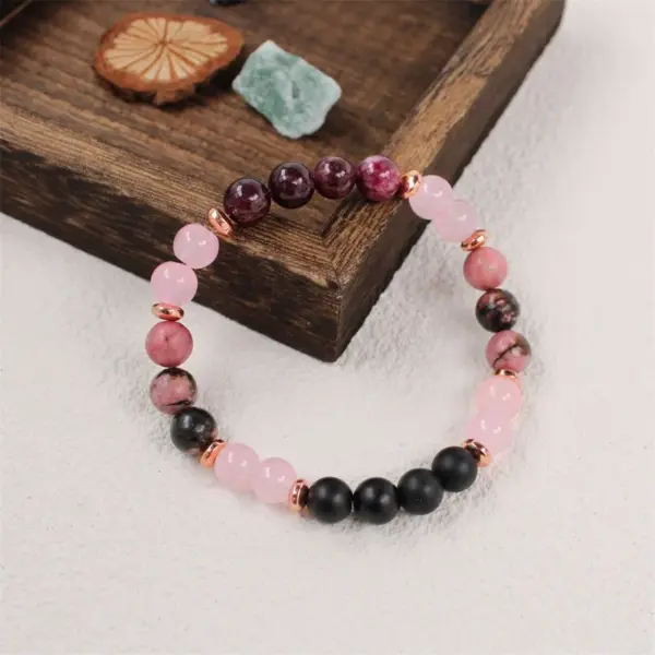 Wholesale Natural Stone Bracelet Garnet Send Yourself To Send Friends All-Suit Bracelet Wholesale