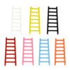 Wholesale Dollhouse1:12 doll mini simulation ladder Christmas decoration set model bjd holiday decoration accessories