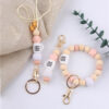 oly-760612f4eae15ea48d132d737ad0ae6a Wholesale SHIEN New Wooden Beads Wrist Keychain Pendant Necklace DIY Beaded Bracelet Keychain Ring Accessories