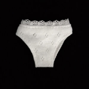 Lace White Underwear / 11.5 inch underwear or socks
