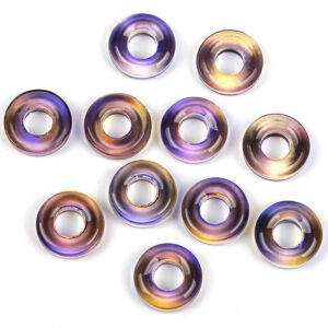 Gradient purple coffee / 10mm