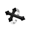 oly-7615755a876226ce722bbbafbbe67fa1 Wholesale Retro Black Large Cross Open Ring Women's Gothic Fashion Alloy Men's Halloween Jewelry Ring