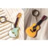 Wholesale Guitar Musical Instrument Creative Bag Pendant Keychain Acrylic Gift Key Ring Bag Girlfriend Gift Violin