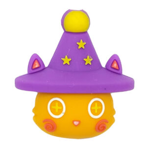 Halloween elf cat [purple + orange]