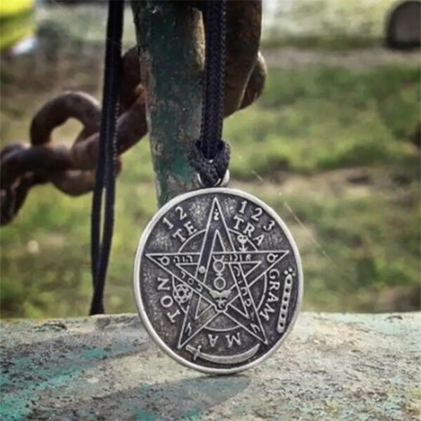 oly-763fce6d2f211b17b98dfb40d1af5f81 Wholesale Vintage Lucky Five-Pointed Pentagram Necklace