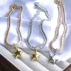 Wholesale Luxurious Simple Style Shiny Star Heart Shape Copper 18k Gold Plated Silver Plated Zircon Pendant Necklace In Bulk