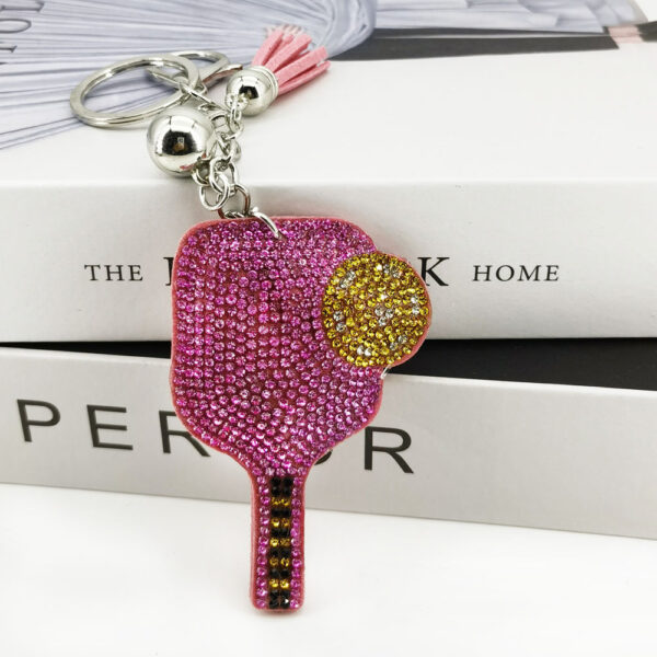 Wholesale Diamond studded sports keychain