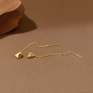 E0313-Love Ear Thread-Ear Thread- Gold