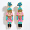 Wholesale handmade rice beads earrings Joker earrings