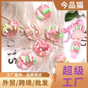 oly-7687d111962dd1c5ea048689db128e12 Wholesale Pink acrylic bead