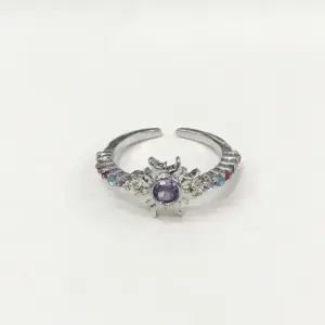 Colorful Rings ( Silver )