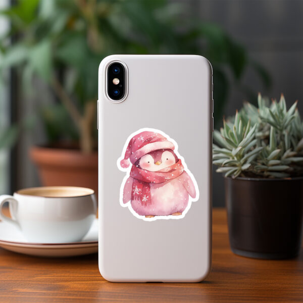 Wholesale 50 pink Christmas graffiti stickers