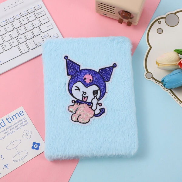 Wholesale Cartoon Plush Notebook Handmade DIY Notepad