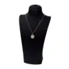 Wholesale Devil's Eye Drip Oil Palm Pendant Stainless Steel Necklace Wholesale Nihaojewelry