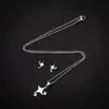 Wholesale PVD Coated 18K Gold Real Gold Plated Star 201 Stainless Steel Simple Style Waterproof Non Tarnish Earrings Necklace