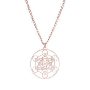 Rose Gold 3mm cross chain 60cm long