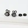 Wholesale PVD Coated 18K Gold Real Gold Plated Animal 304 Stainless Steel Cute Sweet Waterproof Non Tarnish Ear Studs