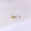Wholesale Ear Cartilage Rings & Studs Retro Flower 316L Stainless Steel Copper Plating