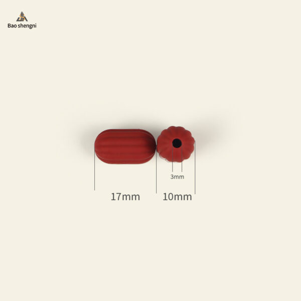 Wholesale Silicone Single Color Loose Bead DIY Bead Pen