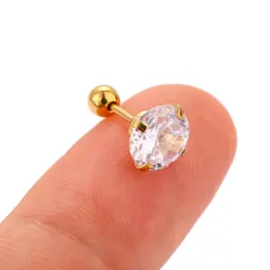 Gold / One Size / 8mm