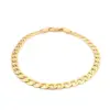 Wholesale Jewelry Vintage Style XUPING Simple Style Geometric Copper 18K Gold Plated Plating Cuban Link Chain Curb Chain Chain Bracelet